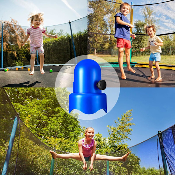 Skruv Tumme Trampolinnät Hattar För Stolpar, Förlänger Trampolinens Livslängd Med Enkel Installation, Högkvalitativ Plast Säkerställer Hållbarhet Och