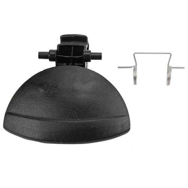 Hanskebokslokkhåndtak med fjærutskifting Svart Passer for Citroen C4 2004-2010