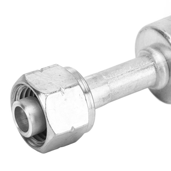10 stk. Airconditionsslangefitting R134 med 3/8 tommer ærme 180 grader til biler, lastbiler og ingeniørkøretøjer