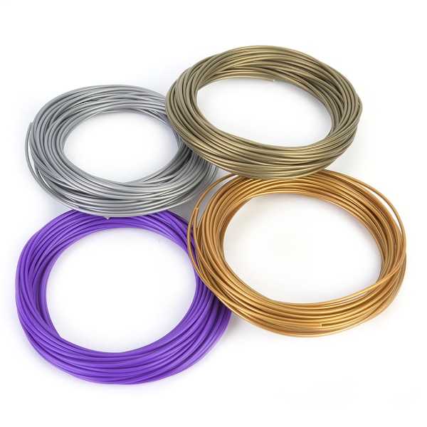 1,75 mm 10M 30 Farver Højtemperatur PLA Filament Efterfyldninger til 3D-printer Trykpen