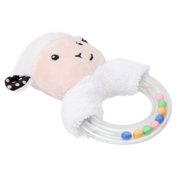 1 stk Søt Baby Rasle Leke Tegneserie Kanin Sau Plussj Baby Tegneserie Seng Leke