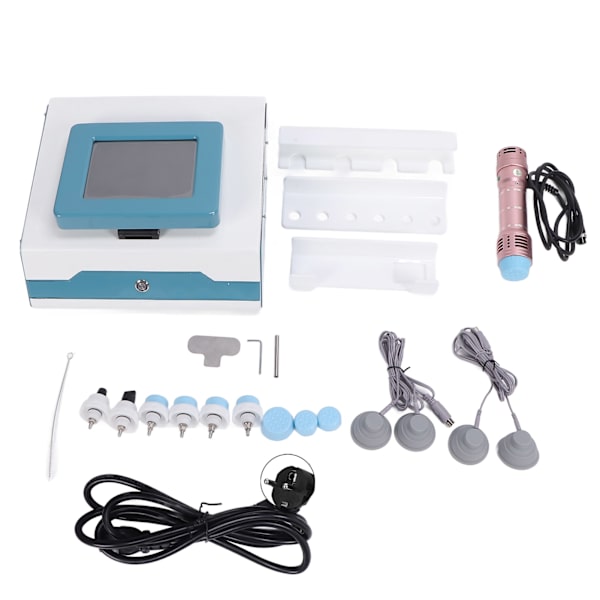 ED-terapimaskin Smärtlindring Stötvågsbehandling Extracorporeal Massager 100‑240VEU-kontakt