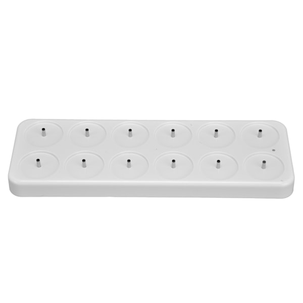 Lysestake med Simulert Flamme, Trygg og Gjenbrukbar LED-Lys for Fest, Bryllup, Jul, 100‑240VUS-Plugg