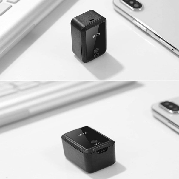 Stærk magnetisk adsorption mikro lokation tracker GF09 ældre børn sikkerhed mikro lokation tracker anti-tabt alarm positioner