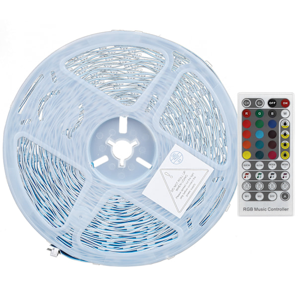 20m 5050 LED DIY Fjärrkontroll Strip Lights för Bluetooth Hemfest Dekoration US 100‑240V