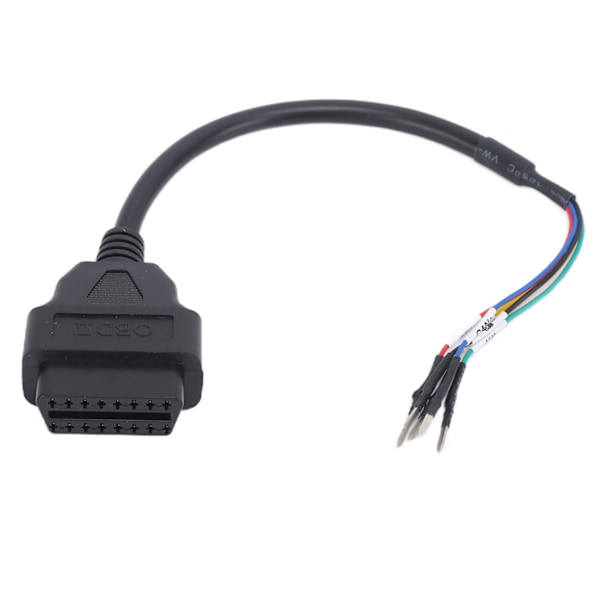 16-polet OBD-kabeladapter ABS Sort Motordiagnostisk Værktøj til Lastbil Køretøj Motorcykel