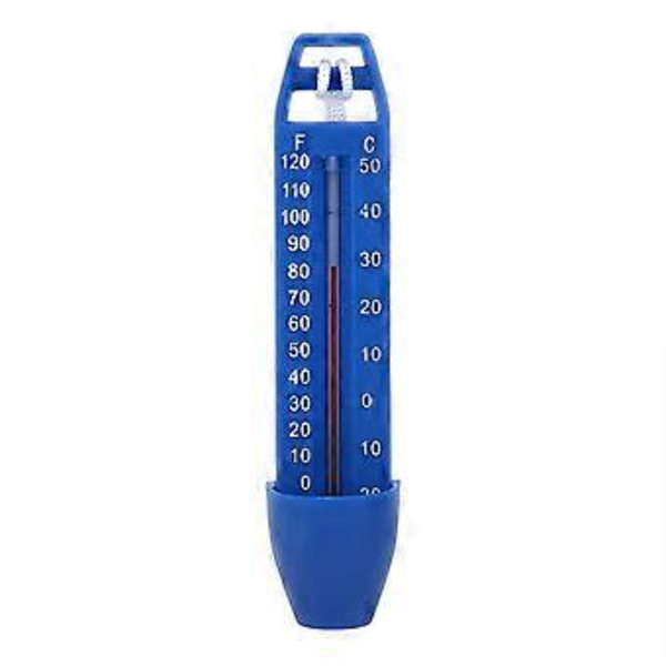 Flytande Pooltermometer Vattentermometer med Snöre för Pool Spa Badkar