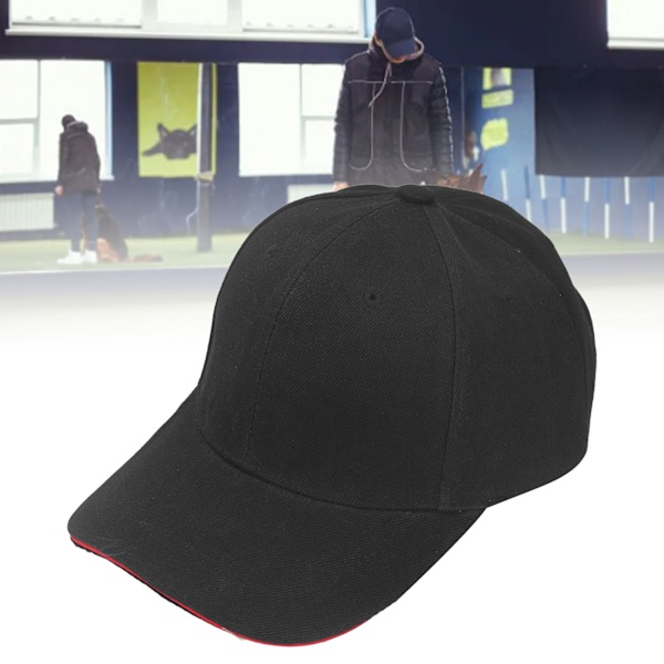 EMF-blockerande mössa strålskydd WiFi-signal skärmande skyddsmössa justerbar baseballkeps för vuxna svart