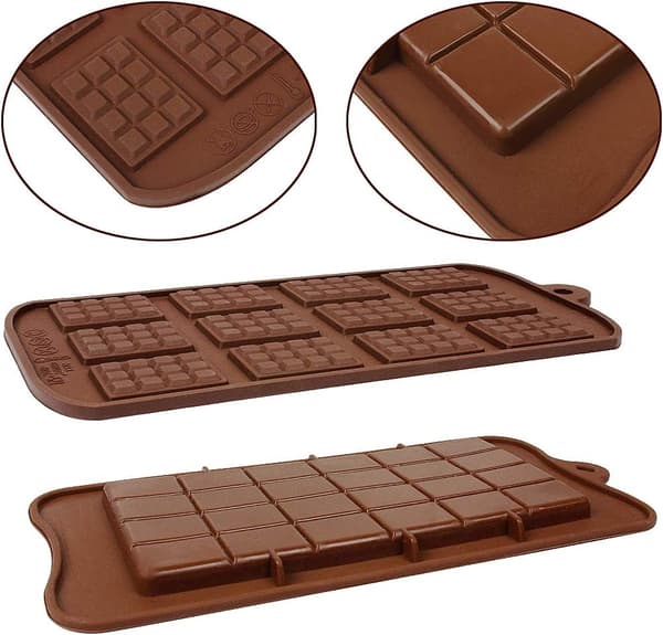 Artisan's Delight, Silikonformar för chokladkonst och proteinbars, Ugnsäker design underlättar problemfri bakning