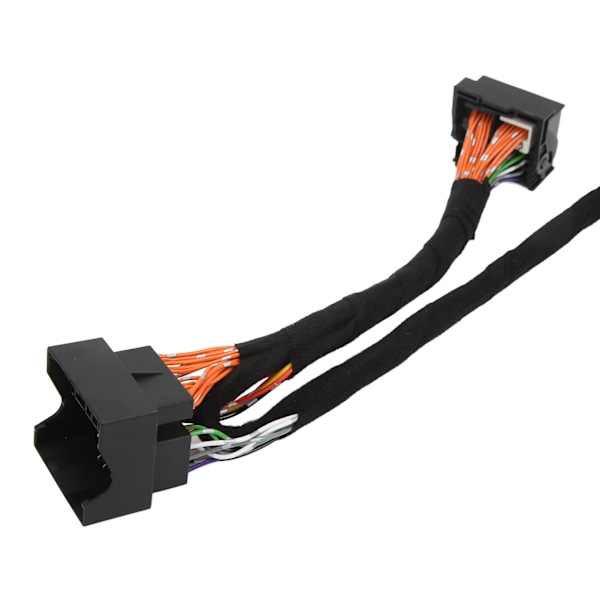 Bil DSP Forsterker Interface Kabelsett med Plugg 12V 15A Stabil Tilkobling Klar Lyd for Musikkelskende