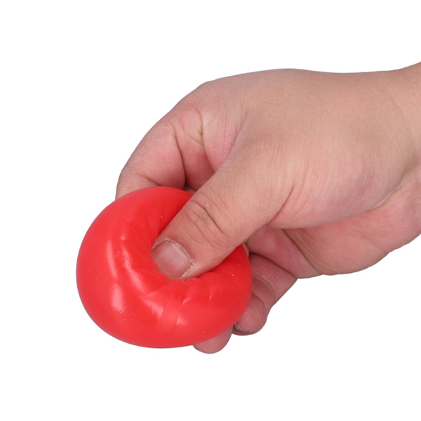24 st Bun Vent Boll Stressboll Bekväm Simulerad Dumpling Mjuk Stressboll för Äldre Barn och Vuxna Färgglada 5x4.5cm/2.0x1.8in