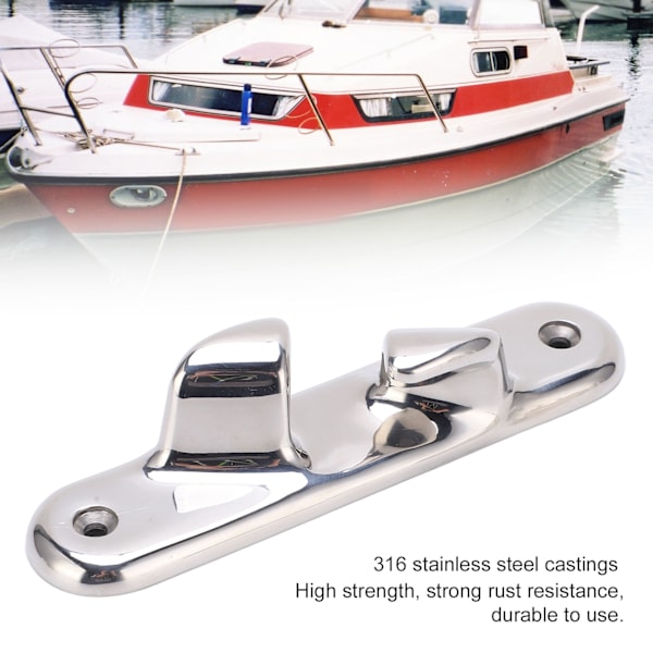 152mm/5.98in Lige Bøjningsklampe Hardware 316 Rustfrit Stål Båd Skib Yacht Tilbehør