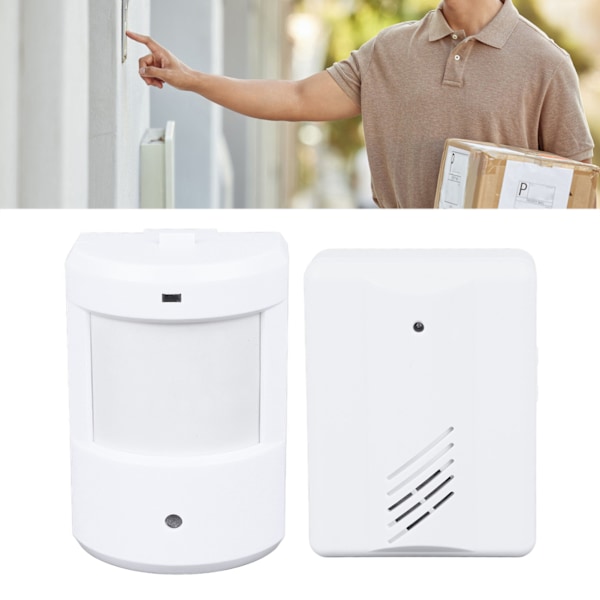 Infraröd Sensor Dörrklocka Separat Design Effektiv Flera Musikstycken Robust Trådlös Dörrklocka för Butik