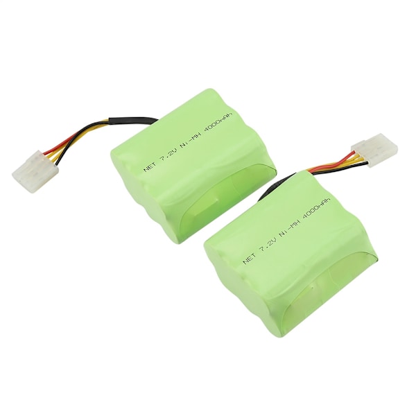2 stk Utskiftbare 7,2V 4,0AH NI-MH Batterier for Neato XV-11 XV-14 XV-13 XV-15