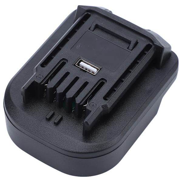 Batteriadapterkonverter ABS Elektriske Tilbehør for Worx 20V 4 PIN til 5 PIN med USB