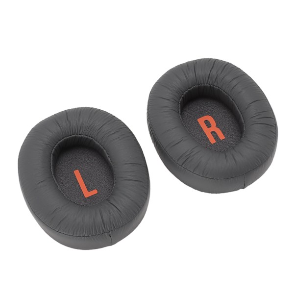 Öronkuddar Ersättning för JR460NC Barnhörlurar Memory Foam Skum PU Läder Öronkuddar Grå