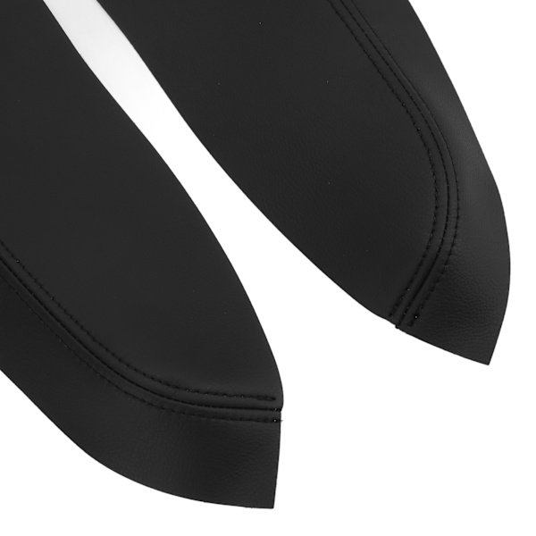 2-pack Mikrofiber Läder Dörrpanel Armstödsskydd Antiscratch Ersättning för Civic 2005‑2011 Svart