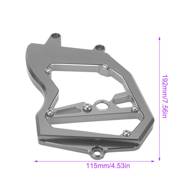 Foran Tannhjuldeksel CNC Aluminium Legering Kjedebeskytter Beskytter Motorsykkel Ombygging Utskifting for ZX6R 2009‑2021 Titan
