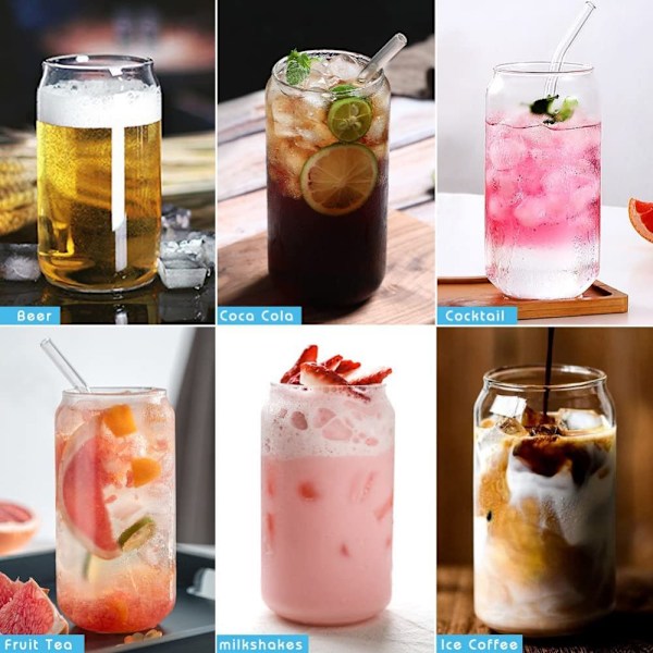 Sofistikerade Sipplösningar, Soda Lime Glas Koppar med Tjock Botten för Oöverträffad Hållbarhet