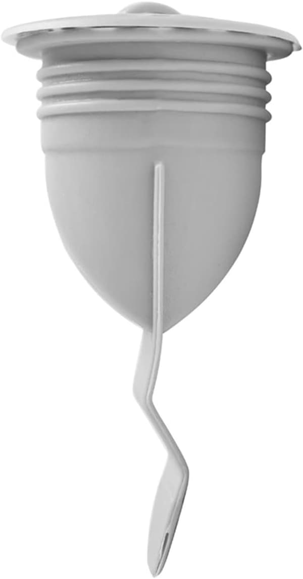 Angular Design Hårfanger Si, Passer til de fleste standardvaske med hurtigt dræn design, holdbart silikonegummi for pålidelig ydeevne, skaber