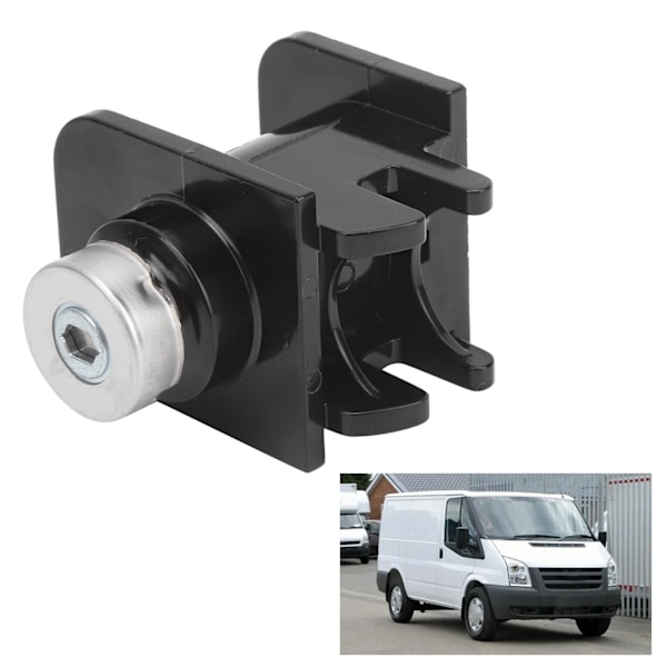 Huvudlås Låslucka Huvfäste Cylinder Med 2 Nycklar Passar för FORD TRANSIT MK6 2000‑ 2006