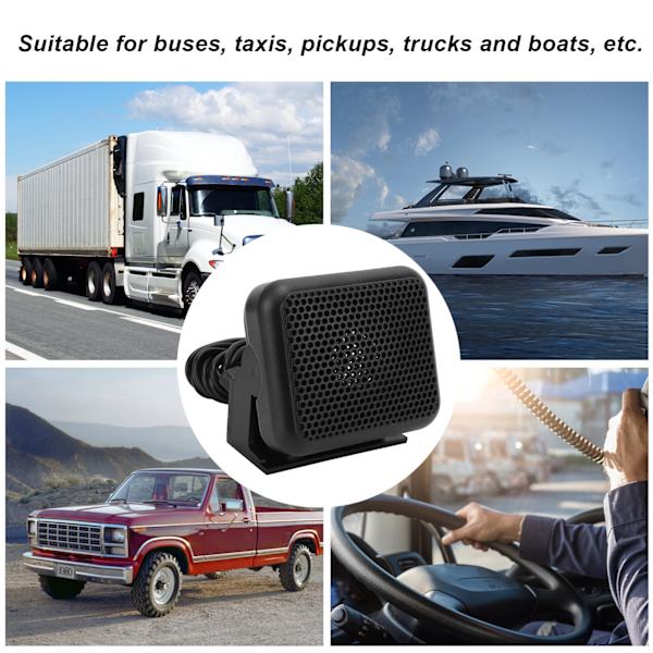 Walkie Talkie Extern Högtalare Bil Tvåvägsradio Högtalare Ersättning för YAESU FT‑847 FT‑920 FT‑950 FT‑2000
