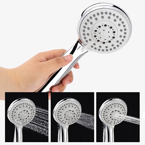 Justerbar duschhuvud G1/2\", duschspray för dusch, badrum, hem