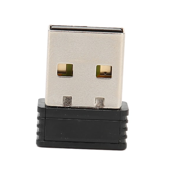 2.4G USB Numeerinen Näppäimistö 19 Näppäintä U-Muotoinen Kannettava Mini Hiljainen Numeronäppäimistö Kirjanpitoon Rahoitukseen Pankkitoimintaan Musta