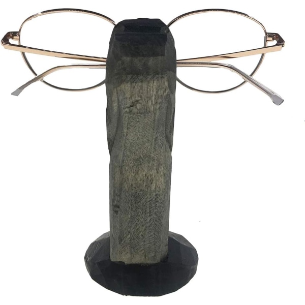 Alrsodl Mini Vivid Natural Wood Hand Carving Animal Eyeglass