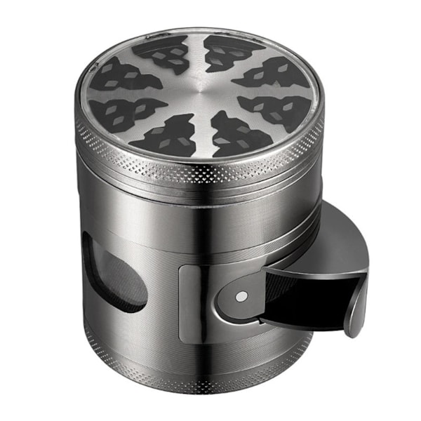 Lättanvänd Köksassistent, Kryddkvarn med Hög Kapacitet för Klassisk Design, Zinkmaterial med Behaglig Känsla (60 mm)