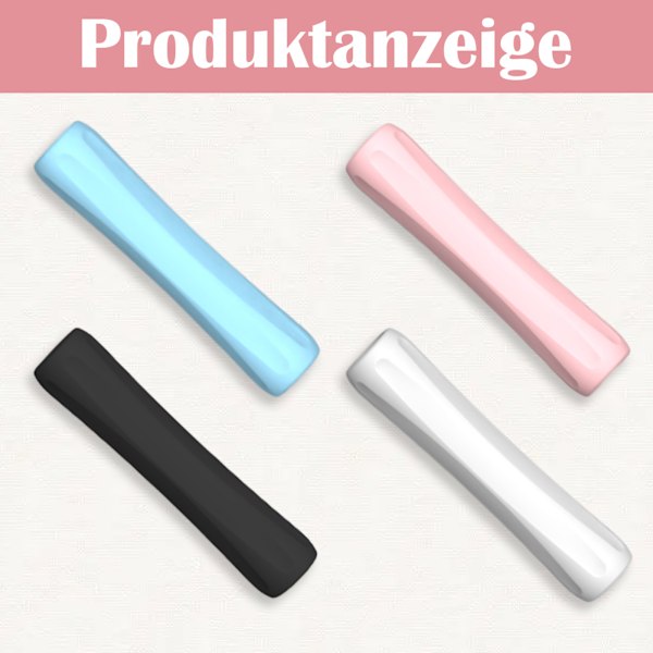 Bekvämt grepp för din Apple Pencil, silikongrepp med ergonomisk skyddande hylsa, designad för att förbättra din ritupplevelse
