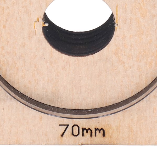Læder Skæreform Rund Form Stans Cutter Håndværk Form Værktøj 70mm Diameter til Papir Gummi