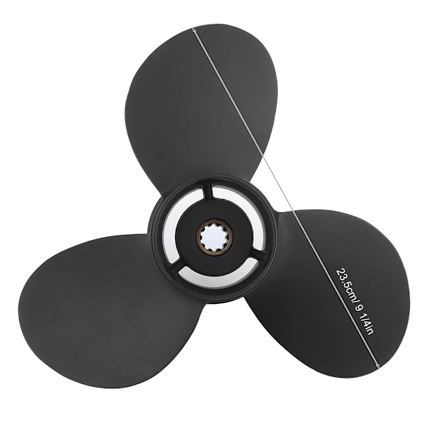 Udenbordsmotor Propeller 10 Spline Tand 3 Blade 58100-93773-019 9 1/4x10 Passer til Suzuki Prop 8-20HP