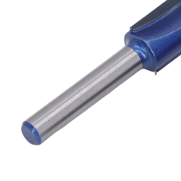 4 st Flush Trim Fräsfräs 1/4 Skaft Wolframkarbid Hög Hårdhet Kant Flush Trimming Bit för Träbearbetning