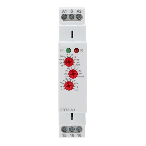 Tidreléforsinkelsesstyring Justerbar kontrollbryter AC 230V med LED-indikator