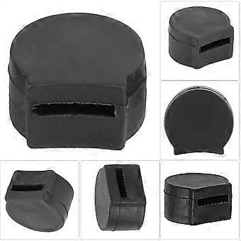10 kpl Musta Kumi Saksofoni Peukalotuki Säästäjä Saksofoni Sormityynyn Suoja