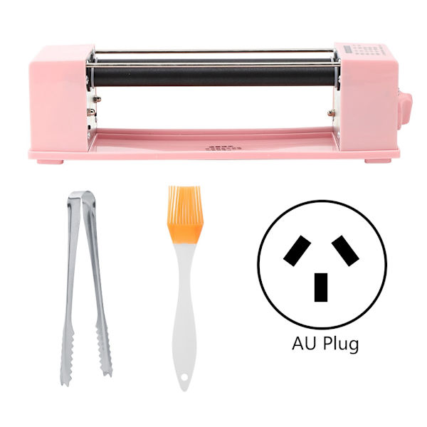 Husholdnings-Mini Pølsevals Ham Hotdog Maskine Varmer til Hjemmet Convenience Store Brug 2-Rør AU Stik 220V