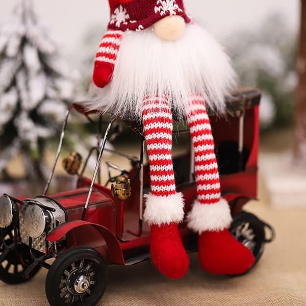 3-pack Jul Tomte Figurer - LED Belyst Dekor