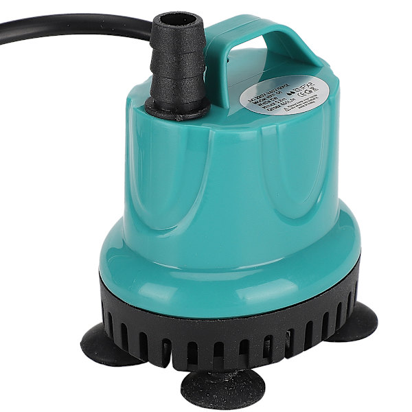 Veggmontert akvariumfilter Fisketank Eksternt filter Vannpumpe 220-240V (CN-plugg)