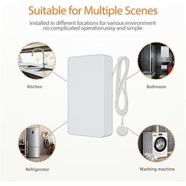 Zigbee vannsensor, vannlekkasjealarm, vann
