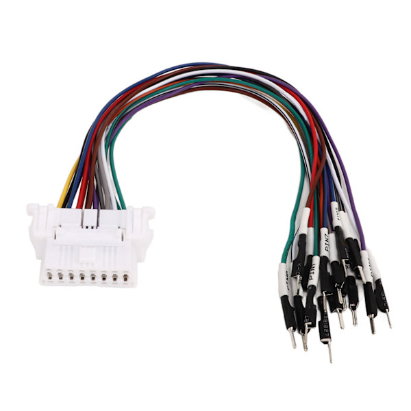 16-pins OBD2-kontaktkabel, sveisingfri feilsøking, kode fjerning, diagnostisk jumperadapterkabel
