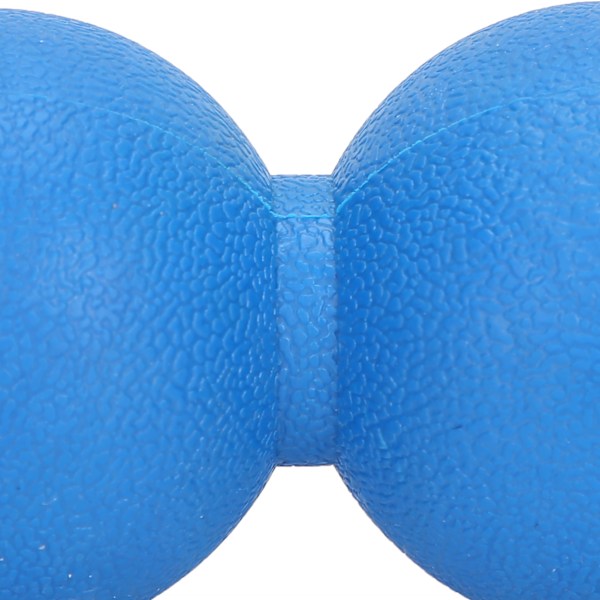 3 st Yoga Träning Massageboll Jordnötsformad Muskelavslappning Fitness Massageboll Blå