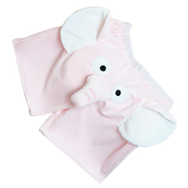 Hauska Elefantti-Shortsit, söpö design, polyesteri, mukavat, rento, kotikäyttöön, kesä, vaaleanpunainen M (40-60kg)