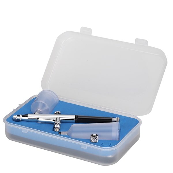 0,3 mm Dobbeltvirkende Gravity Feed Airbrush Sæt til Kagedekoration Kunstnermaling