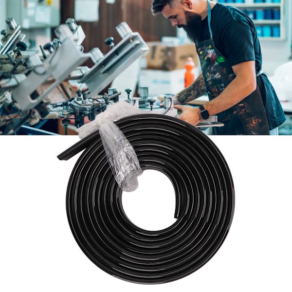 Bläckrör 6 Linjer OD 5mm ID 3mm 3 Meter Längd Flexibelt Bläckrör för Fotobläckstråleskrivare UV-skrivare Svart