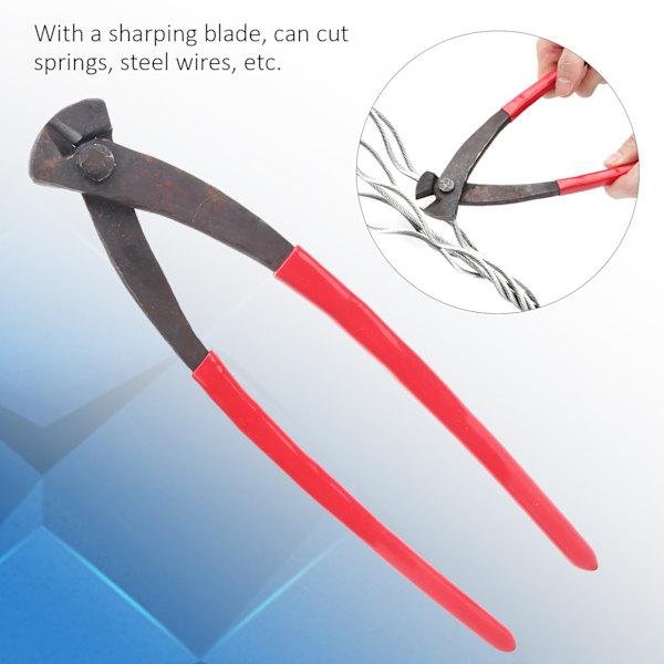 Lange Diagonal Tang Pliers Tråd Stål Metall Kutter Saks Ståltråd Klippeverktøy 9in