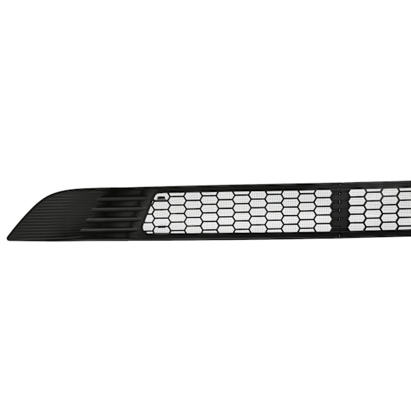 2 stk. Frontgrillnett Lys Svart Bumper Ventilasjonsgitter Erstatning for Tesla Model Y 2020‑2023
