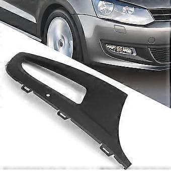 Nedre Sidans Dimljus Grill Trimskydd för Främre Stötfångare - Polo 6R MK5 2009-2015