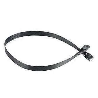 2 stk. bundkort HD Audio 9-pin han til hun forlængerkabel til PC DIY sort