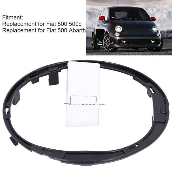 Gaiter Boot Ring 71775051 Gearskiftegreb Tilbehør Udskiftning til Fiat 500 Abarth